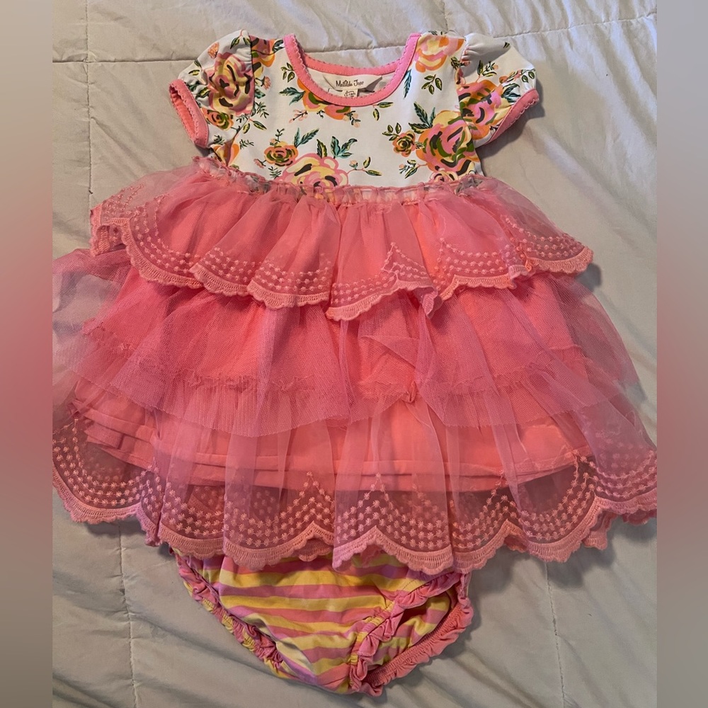 🌸 Matilda Jane Tulle Dress with Bloomers
